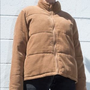 ❌SOLD❌ Brandy Melville Corduroy Puffer Jacket